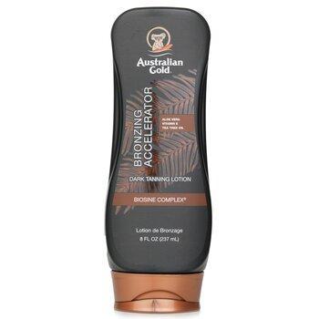 Australian Gold Dark Tanning Accelerator Lotion With Bronzers 237ml