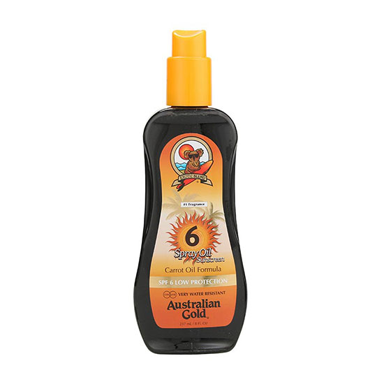 Australian Gold Spray Oil Sunscreen SPF6