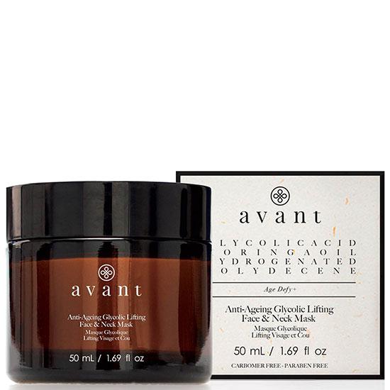 Avant Anti-Ageing Glycolic Lifting Face & Neck Mask