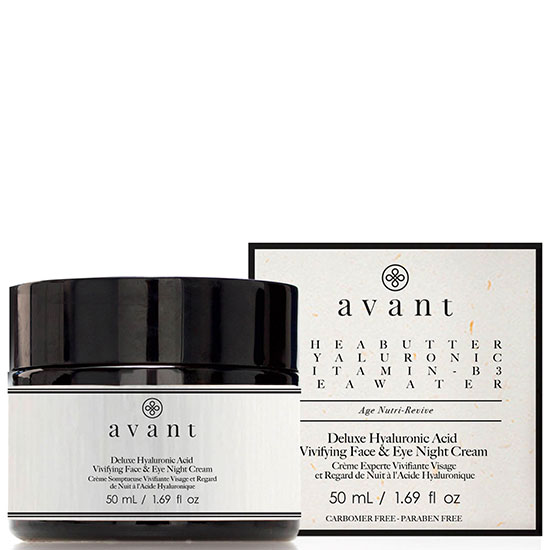 Avant Deluxe Hyaluronic Acid Vivifying Face & Eye Night Cream