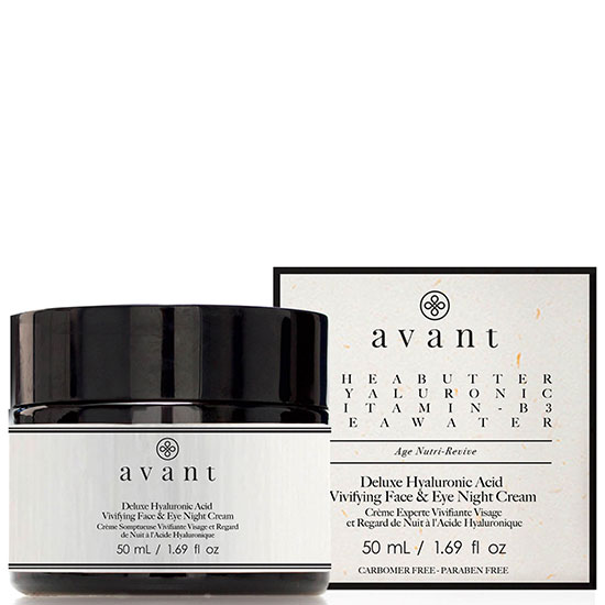 Avant Deluxe Hyaluronic Acid Vivifying Face & Eye Night Cream 50ml