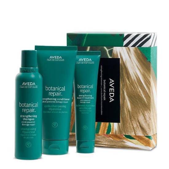 Aveda Botanical Repair Strengthening Essentials Set Strengthening Shampoo + Conditioner + Leave-in treatment