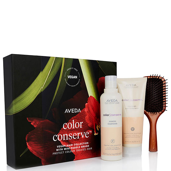 Aveda Colour Conserve & Mini Paddle Brush