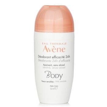 Avène Body Deodorant Efficacite 24h Roll-On 50ml