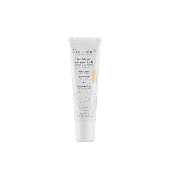 Avène Couvrance Fluid Foundation Corrector 1.0 Porcelain
