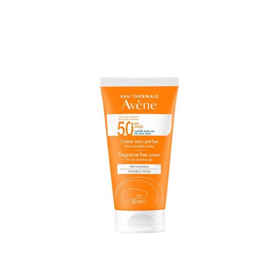 Avène Sun Very High Protection Cream Fragrance-Free SPF 50+ 50ml