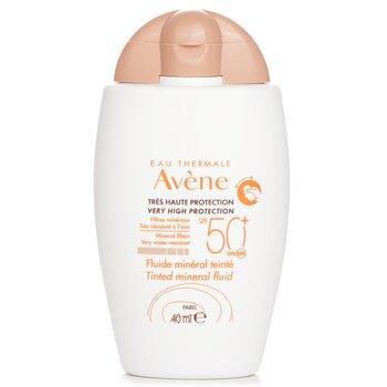 Avène Very High Protection Tinted Mineral Fluid SPF 50+ For Sensitive & Intolerant Skin