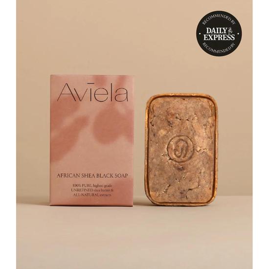 Aviela Skincare African Shea Black Soap