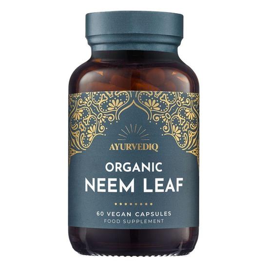 Ayurvediq Wellness Organic Neem Leaf Capsules 60 Capsules