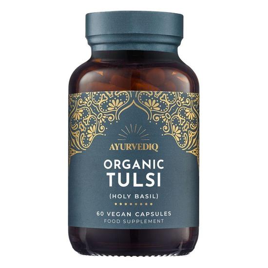 Ayurvediq Wellness Tulsi Holy Basil Capsules 60 Capsules