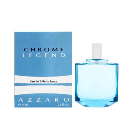 Azzaro Chrome Legend Eau De Toilette Men's Aftershave Spray 75ml