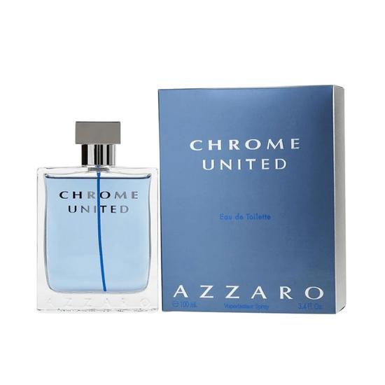 Azzaro Chrome United Eau De Toilette Men's Aftershave Spray 100ml