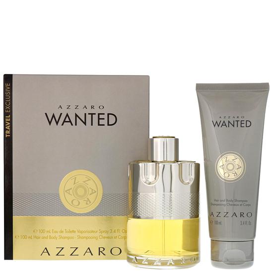 Azzaro Wanted Eau De Toilette Spray Gift Set 100ml
