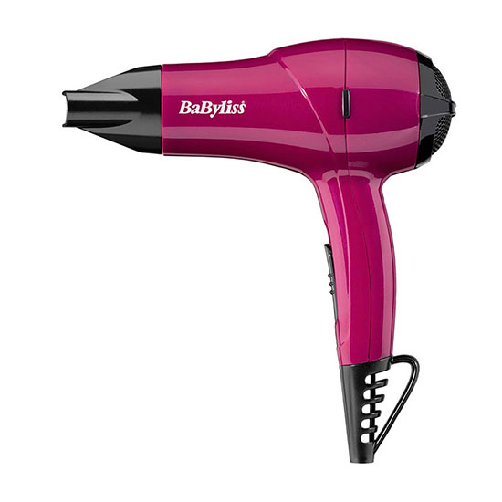 BaByliss 1200w Nano Travel Dryer Pink