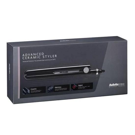 BaByliss Black Pro Advanced Straightener
