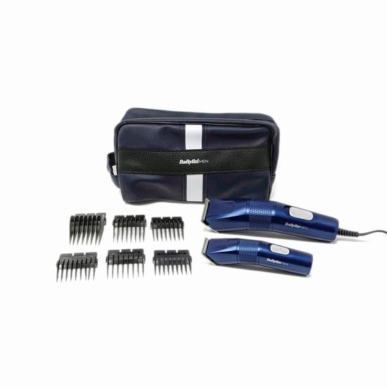 BaByliss For Men The Blue Edition Hair Clipper Set Imperfect Box