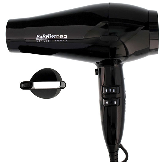 BaByliss PRO Spectrum Hair Dryer Black Midnight