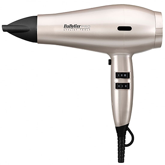 BaByliss PRO Spectrum Hair Dryer Frost White