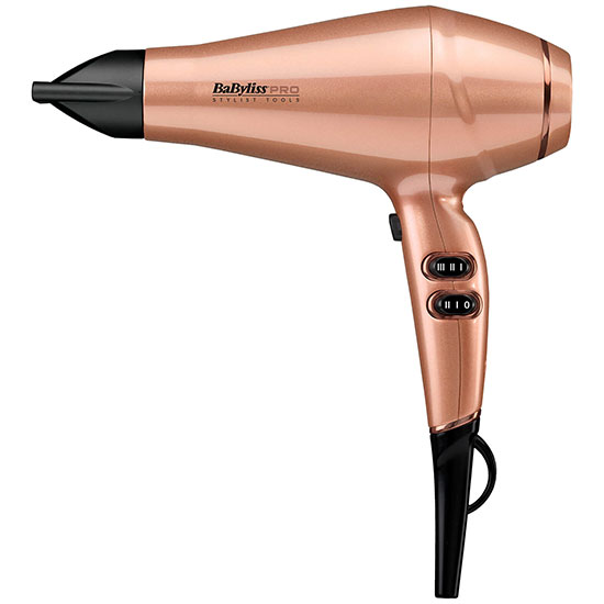 BaByliss PRO Keratin Lustre Hair Dryer Rose Gold