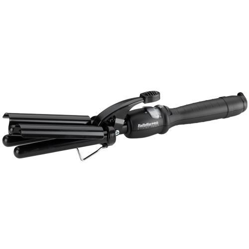 BaByliss PRO Porcelain Triple Barrel Waver Black