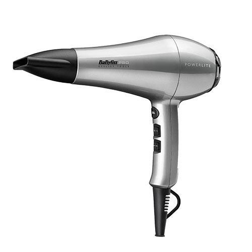 BaByliss PRO Powerlite Hair Dryer Silver