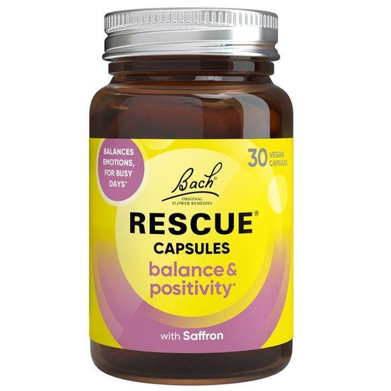 Bach Rescue Balance & Positivity Capsules 30 Capsules