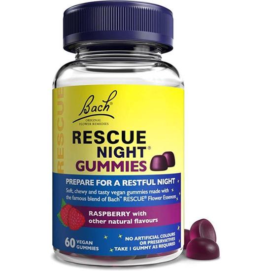 Bach Rescue Night Mixed Berry Gummies 60 Gummies