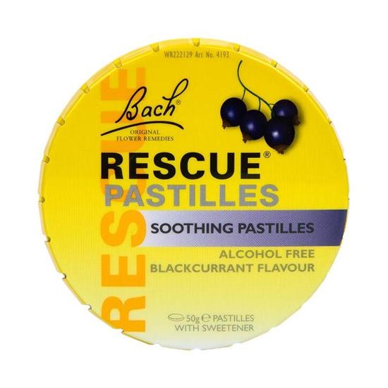 Bach Rescue Pastilles Blackcurrant 50g