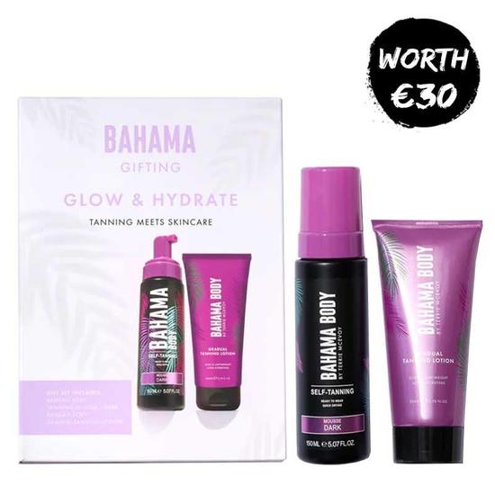 Bahama Skin Bahama Body Glow & Hydrate Self Tanning Gift Set