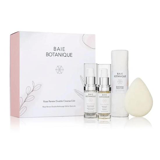 Baie Botanique Rose Renew Double Cleanse Edit