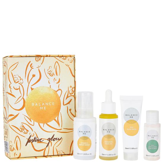 Balance Me Festive Glow Gift Set A brightening & hydrating gift set
