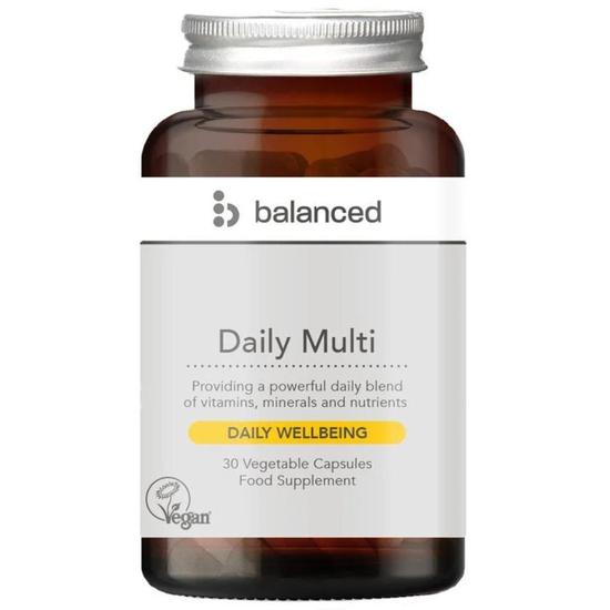Balanced Daily Multi Vitamin Capsules 30 Capsules