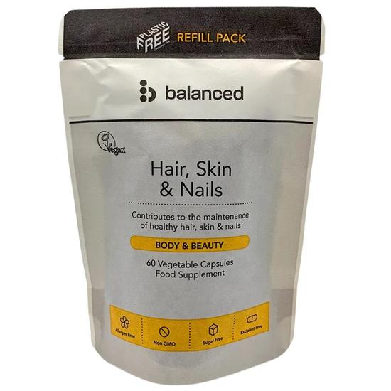 Balanced Hair Skin & Nails Capsules 60 Capsules - Refill