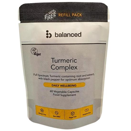 Balanced Turmeric Complex Capsules 60 Capsules - Refill