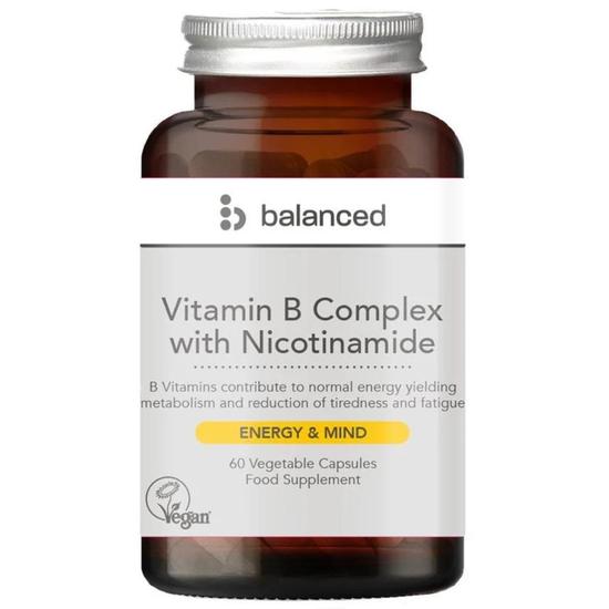 Balanced Vitamin B Complex Capsules 60 Capsules
