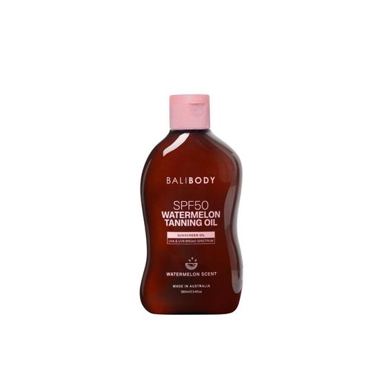 Bali Body Watermelon Tanning Oil SPF 50