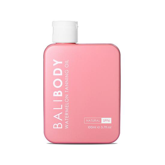 Bali Body Watermelon Tanning Oil SPF 6 A Watermelon Sun Tanning Oil with SPF6