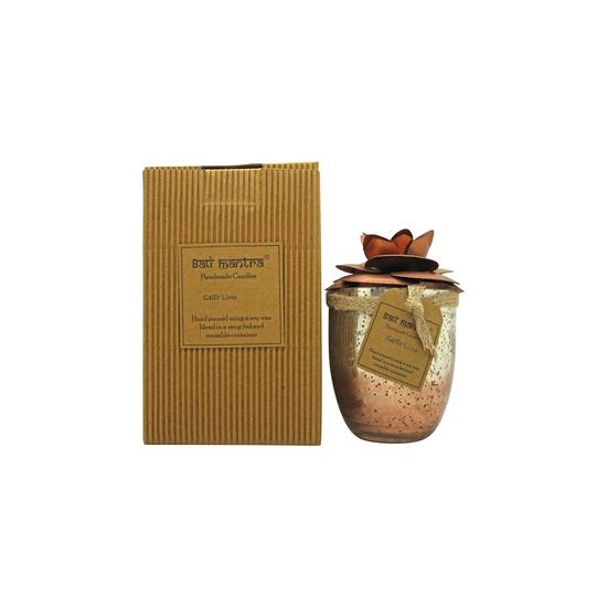 Bali Mantra Camellia Glass Copper Candle Kaffir Lime