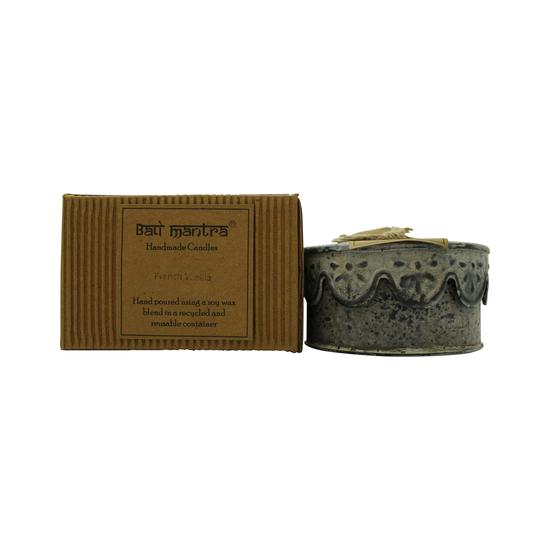 Bali Mantra Victorian Tin Candle French Vanilla