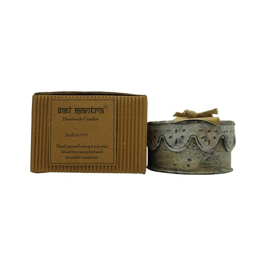 Bali Mantra Victorian Tin Candle Redcurrant