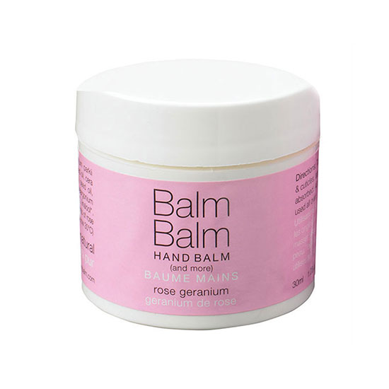 Balm Balm 100% Organic Rose Geranium Hand Balm 30ml