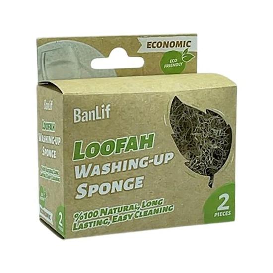 Balmy Naturel Banlif Loofah Washing Up Sponge