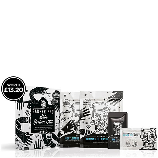 BARBER PRO Skin Revival Mask Set