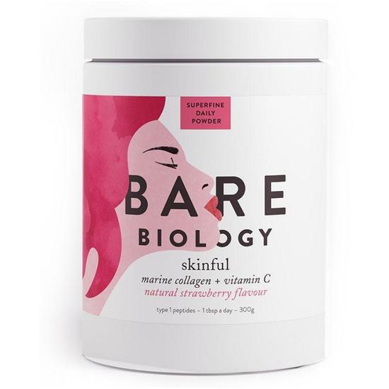 Bare Biology Skinful Marine Collagen Plus Vitamin C Powder