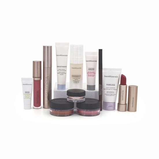 bareMinerals All The Good Things 12 Piece Clean Beauty Set Imperfect Box