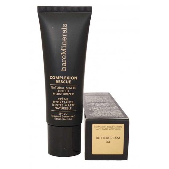 bareMinerals Complexion Rescue Natural Matte Tinted Moisturiser SPF 30 Buttercream #03 35ml