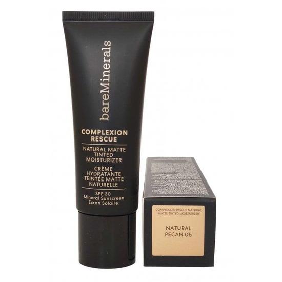bareMinerals Complexion Rescue Natural Matte Tinted Moisturiser SPF 30 Natural Pecan #05 35ml