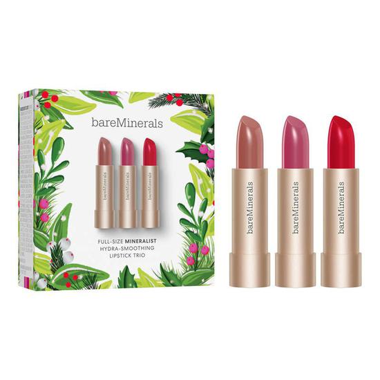 bareMinerals Mineralist Hydra-smoothing Lipstick Trio