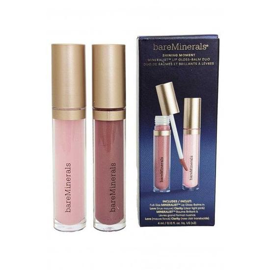 bareMinerals Shining Moment Mineralist Lip Gloss Balm Love & Clarity