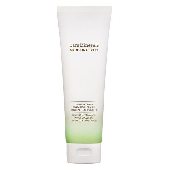 bareMinerals Skinlongevity Cushion Cloud Foaming Cleanser Mineral Herb Complex